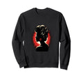 Pinup Hairstyle Silhouette Sweatshirt - Aesthetic Graphic Unisex - T-Shirt, Sweatshirt, Hoodie