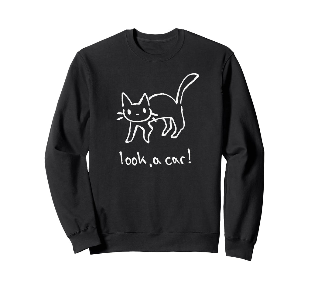 Cat Kitten Tomcat Meme Car Sweatshirt - Streetwear Style Unisex - T-Shirt, Sweatshirt, Hoodie