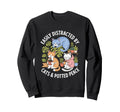 Easily Distracted Cats And Inner Sweatshirt - Streetwear Style for Adults - T-Shirt, Sweatshirt, Hoodie