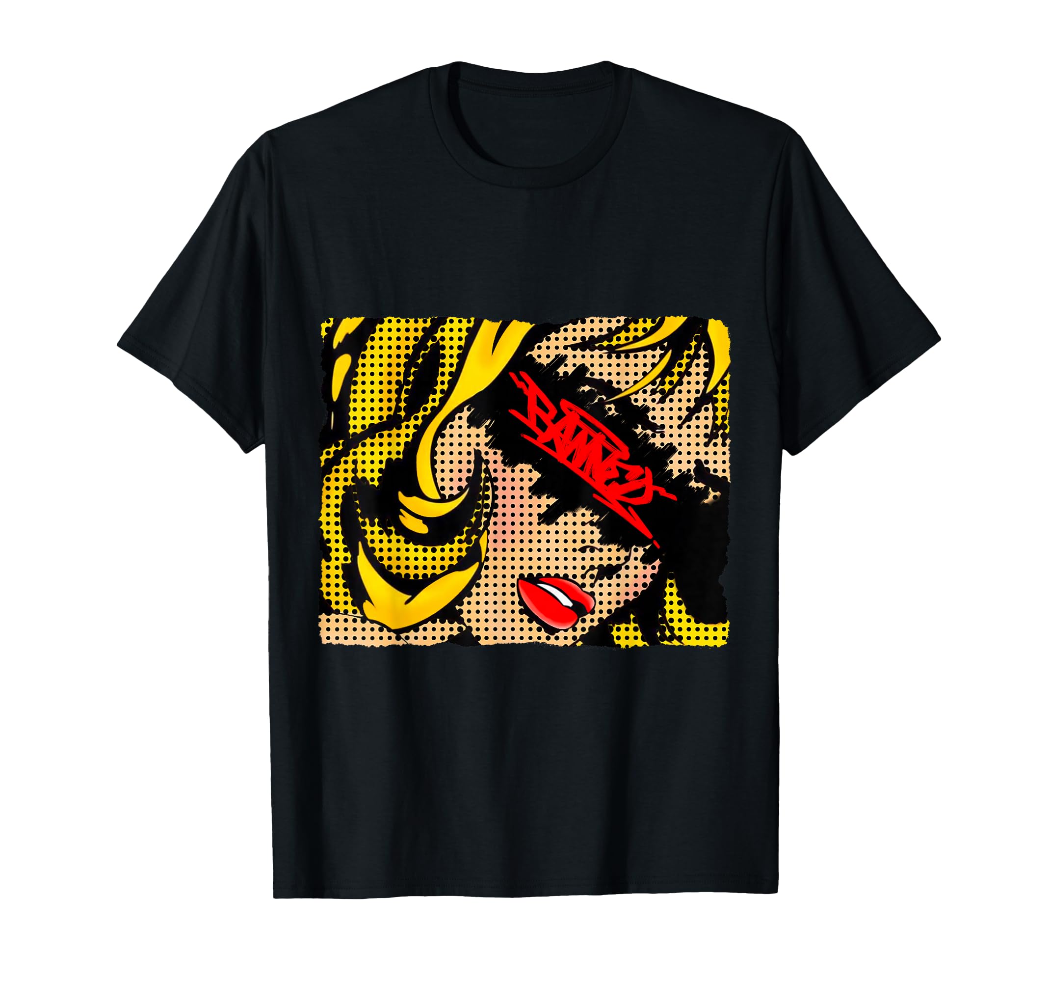 Pin Up Pop Art Comic Graffiti Tag T-Shirt - Novelty Apparel for Adults - T-Shirt, Sweatshirt, Hoodie