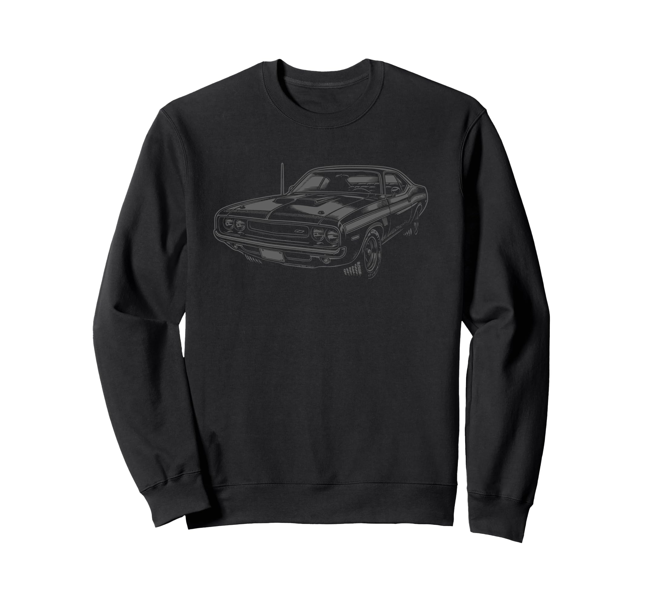 Muscle Car 60S 70S Car Lover Sweatshirt - Casual Everyday Wear Men Women - T-Shirt, Sweatshirt, Hoodie