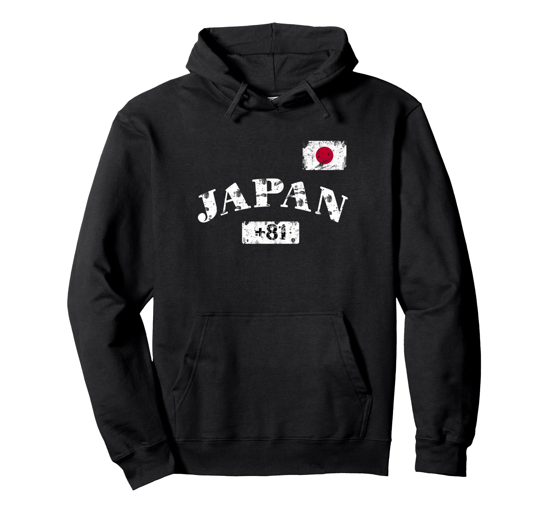 Japan 81 Land Rising Sun Nippon Pride Hoodie - Custom Art Print Men Women - T-Shirt, Sweatshirt, Hoodie