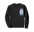 Cats Jam Jar Kawaii Pet Mental Health Sweatshirt - Graphic Print for Adults - T-Shirt, Sweatshirt, Hoodie