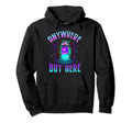 Anywhere But Here Witchy Moon Escape Purple Hoodie - Graphic Print Unisex - T-Shirt, Sweatshirt, Hoodie