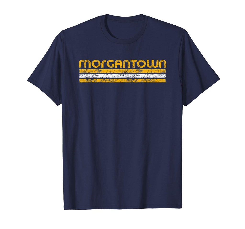 Morgantown West Virginia Throwback T-Shirt - Unique Graphic Unisex - T-Shirt, Sweatshirt, Hoodie
