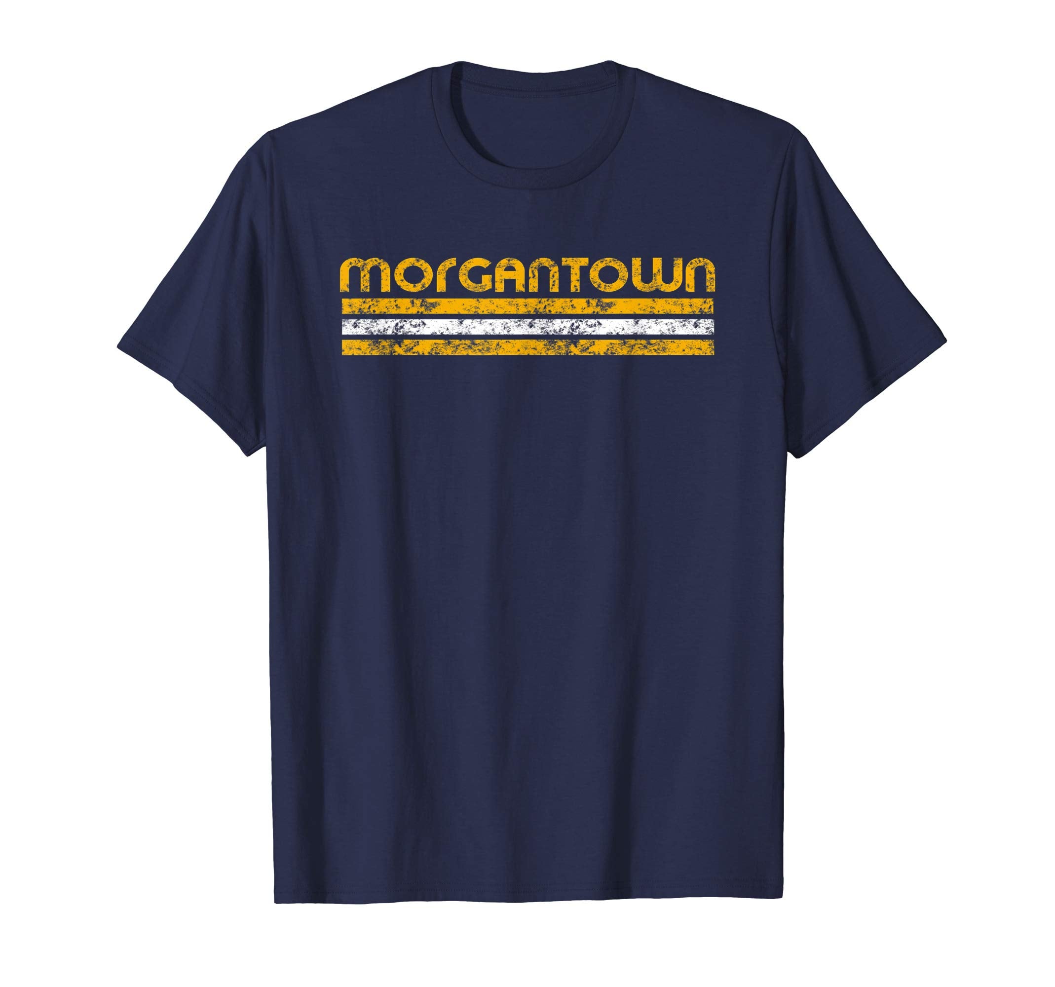 Morgantown West Virginia Throwback T-Shirt - Unique Graphic Unisex - T-Shirt, Sweatshirt, Hoodie