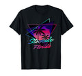 Stockade Florida Sunset Synthwave Vibes T-Shirt - Trendy Graphic for Adults - T-Shirt, Sweatshirt, Hoodie