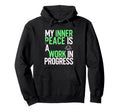 Mindful Intention Positive Hoodie - Aesthetic Graphic for Adults - T-Shirt, Sweatshirt, Hoodie