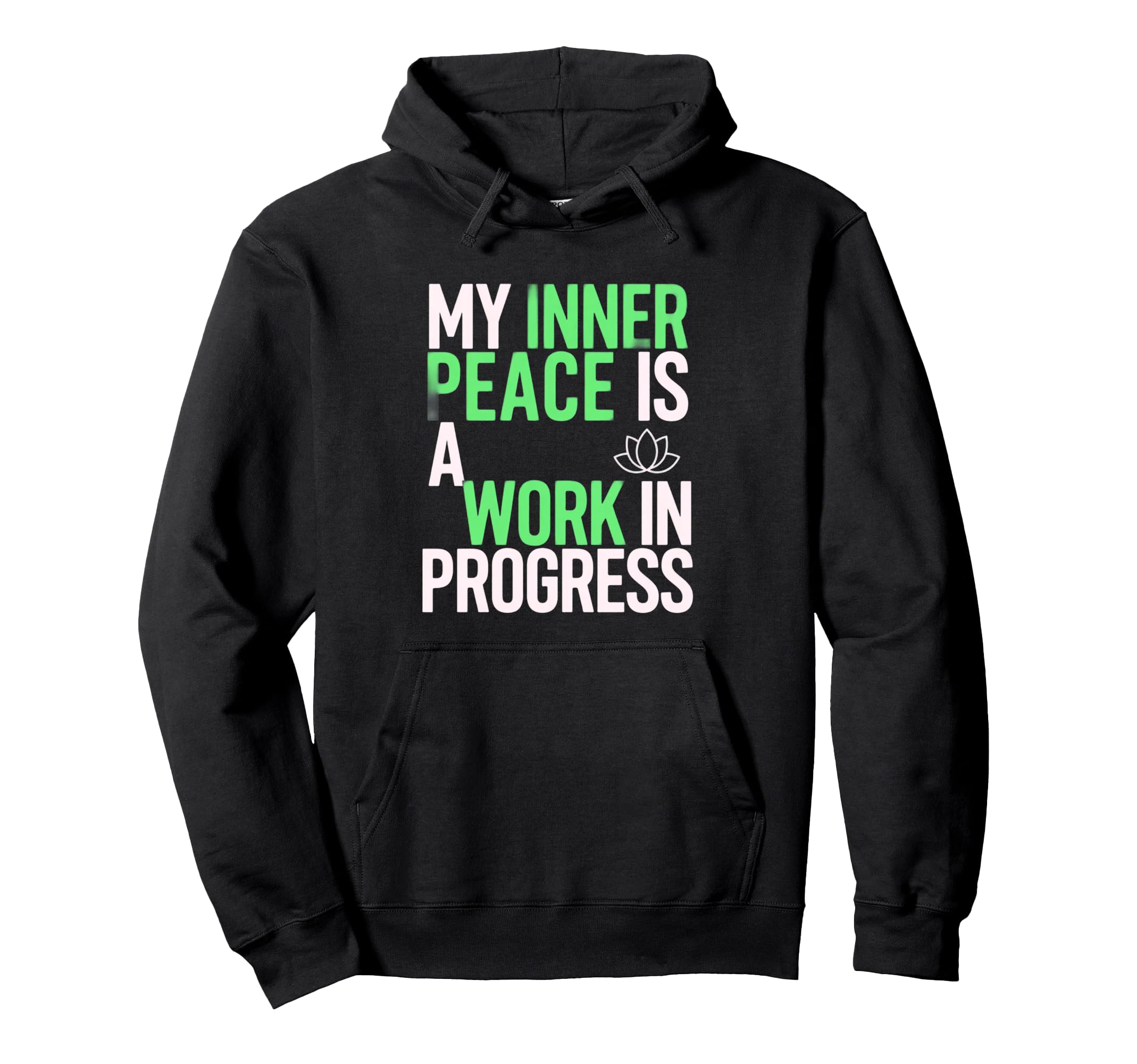 Mindful Intention Positive Hoodie - Aesthetic Graphic for Adults - T-Shirt, Sweatshirt, Hoodie