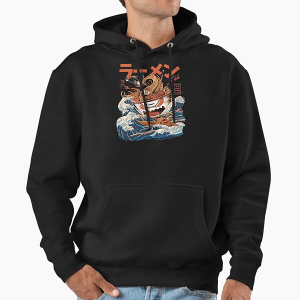 The black Great Ramen - Adult & Kids T-Shirts, Sweatshirts & Hoodies apparel design preview 1