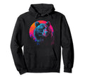 Bear Vaporwave Aesthetic Synthwave 80S Hoodie - Unique Graphic Men Women - T-Shirt, Sweatshirt, Hoodie
