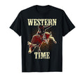 Bull Riding Cowboy Western Usa T-Shirt - Trendy Graphic Men Women - T-Shirt, Sweatshirt, Hoodie
