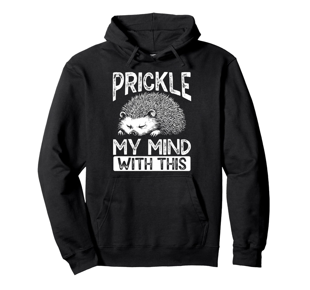 Prickly Hedgehog Overthinkers Deep Minds Hoodie - Trendy Graphic Men Women - T-Shirt, Sweatshirt, Hoodie