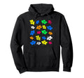 Floral Hibiscus Pattern Tropical Hoodie - Streetwear Style for Adults - T-Shirt, Sweatshirt, Hoodie
