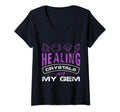 Womens Healing Crystals Are My Gem T-Shirt - Streetwear Style for Adults - T-Shirt, Sweatshirt, Hoodie