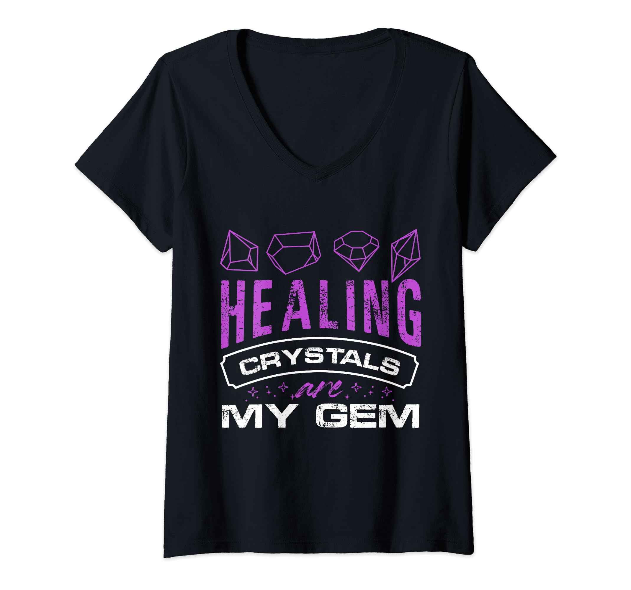Womens Healing Crystals Are My Gem T-Shirt - Streetwear Style for Adults - T-Shirt, Sweatshirt, Hoodie