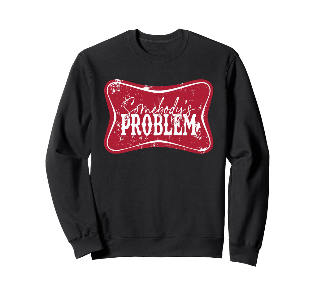 Country Outlaw Music Western Sweatshirt - Minimalist Print for Adults - T-Shirt, Sweatshirt, Hoodie