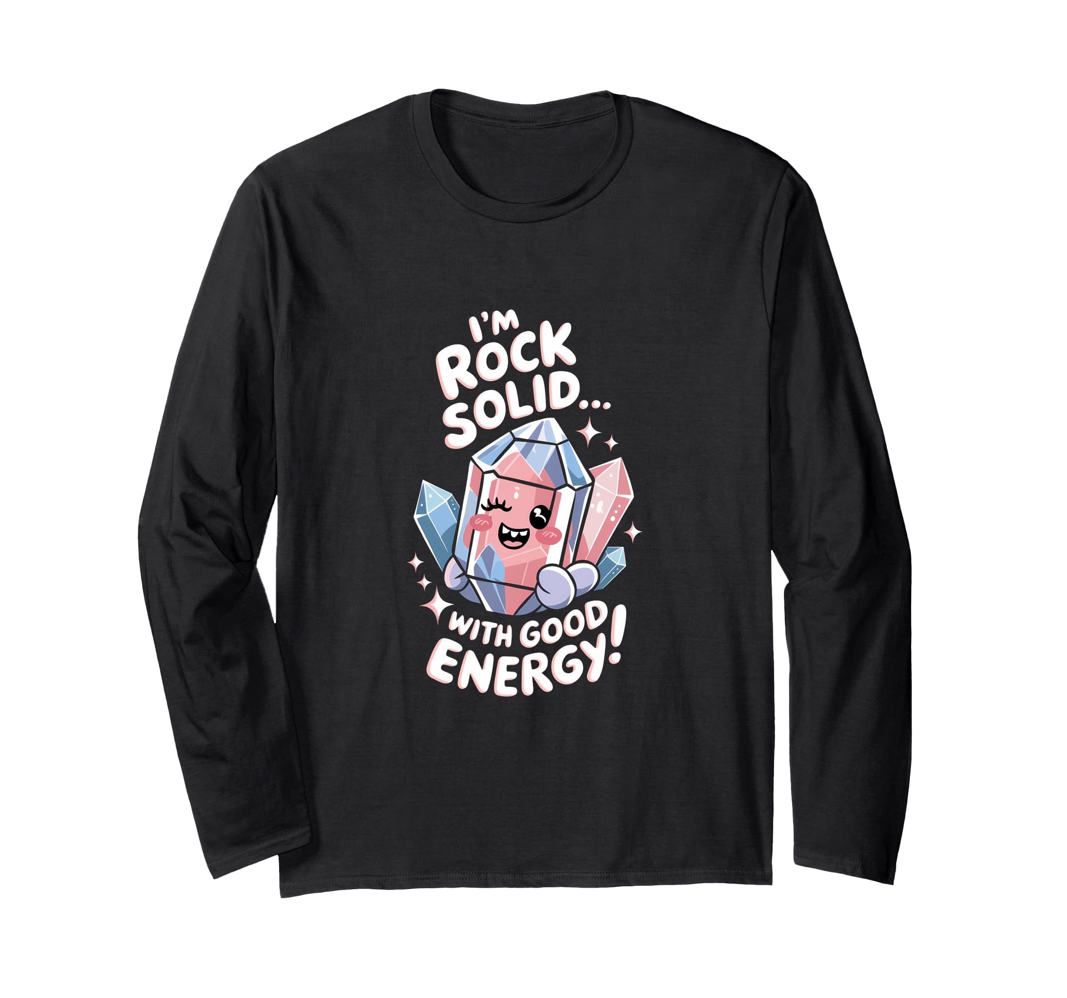 Healing Stone Crystals Energy T-Shirt - Unique Graphic for Adults - T-Shirt, Sweatshirt, Hoodie