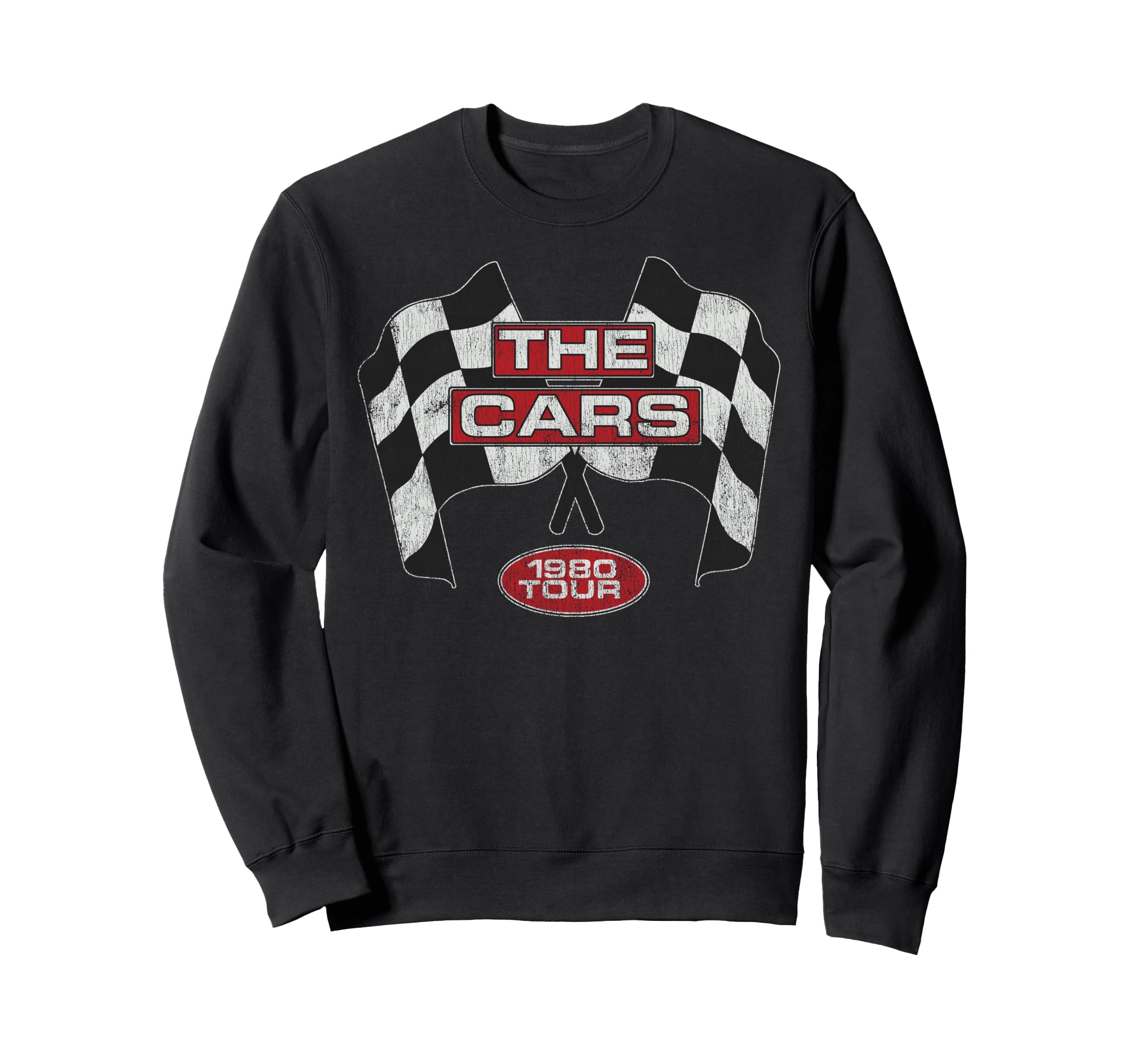 Cars 1980 Tour Flags Sweatshirt - Fun Novelty Design Men Women - T-Shirt, Sweatshirt, Hoodie