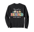 This Is Retired 2026 Floral Sweatshirt - Minimalist Print Unisex - T-Shirt, Sweatshirt, Hoodie
