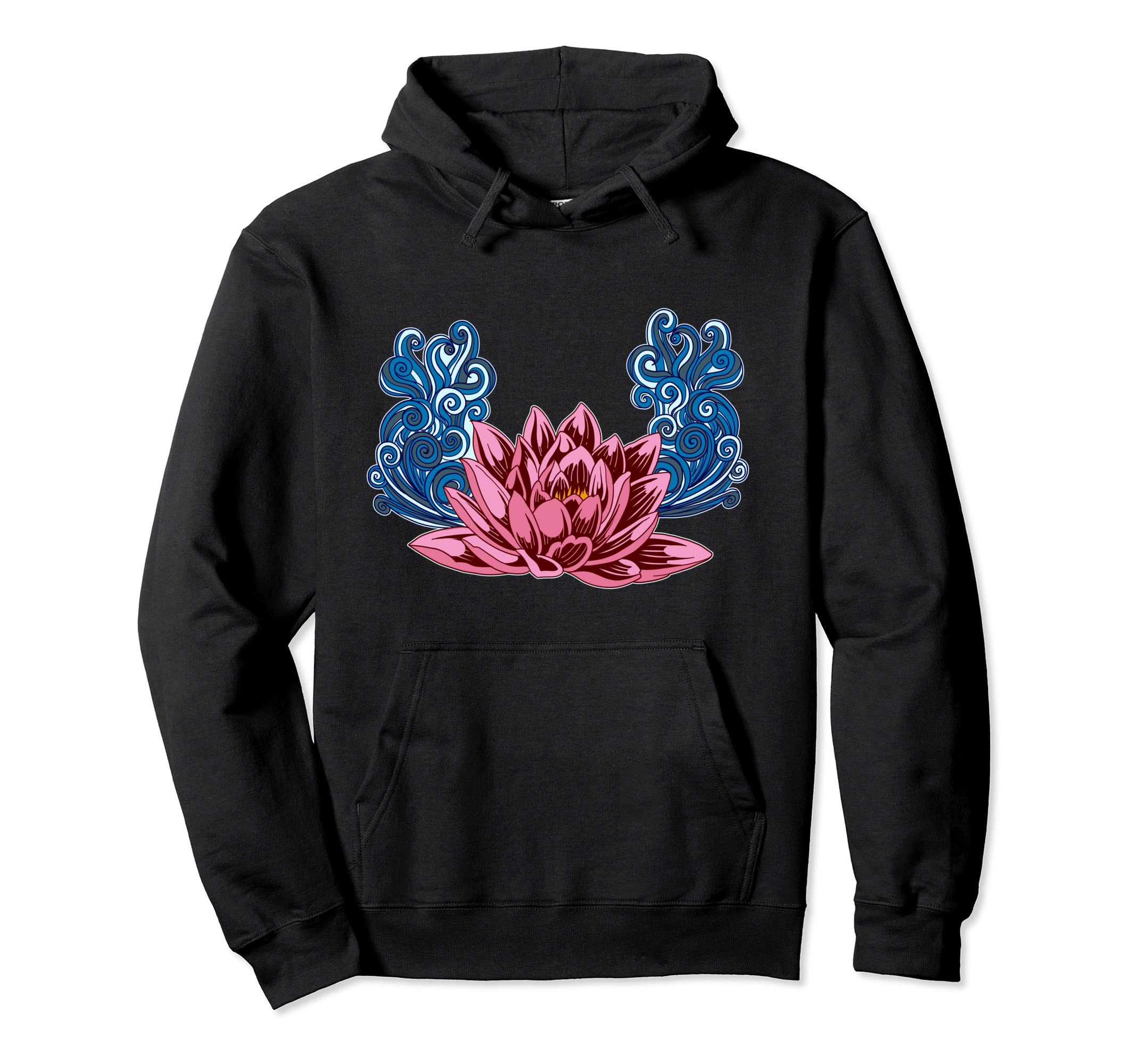 Mantra Mandala Lotus Meditation Hoodie - Graphic Print Men Women - T-Shirt, Sweatshirt, Hoodie