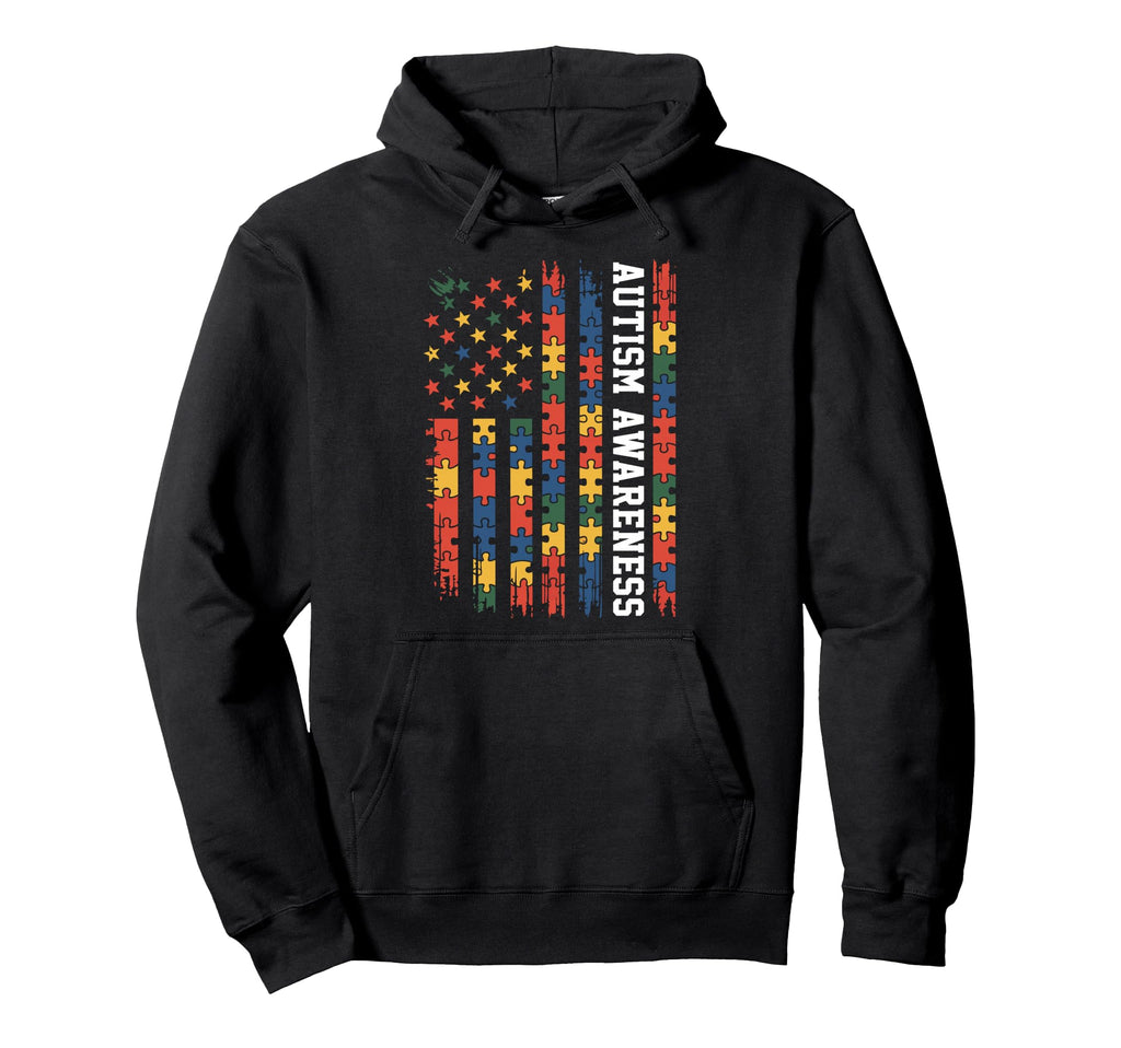 Autism Mom Autism Dad Autism Awareness Hoodie - Graphic Print Unisex - T-Shirt, Sweatshirt, Hoodie