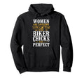 Motorcycle Biker Female Are Awesome Hoodie - Custom Art Print for Adults - T-Shirt, Sweatshirt, Hoodie