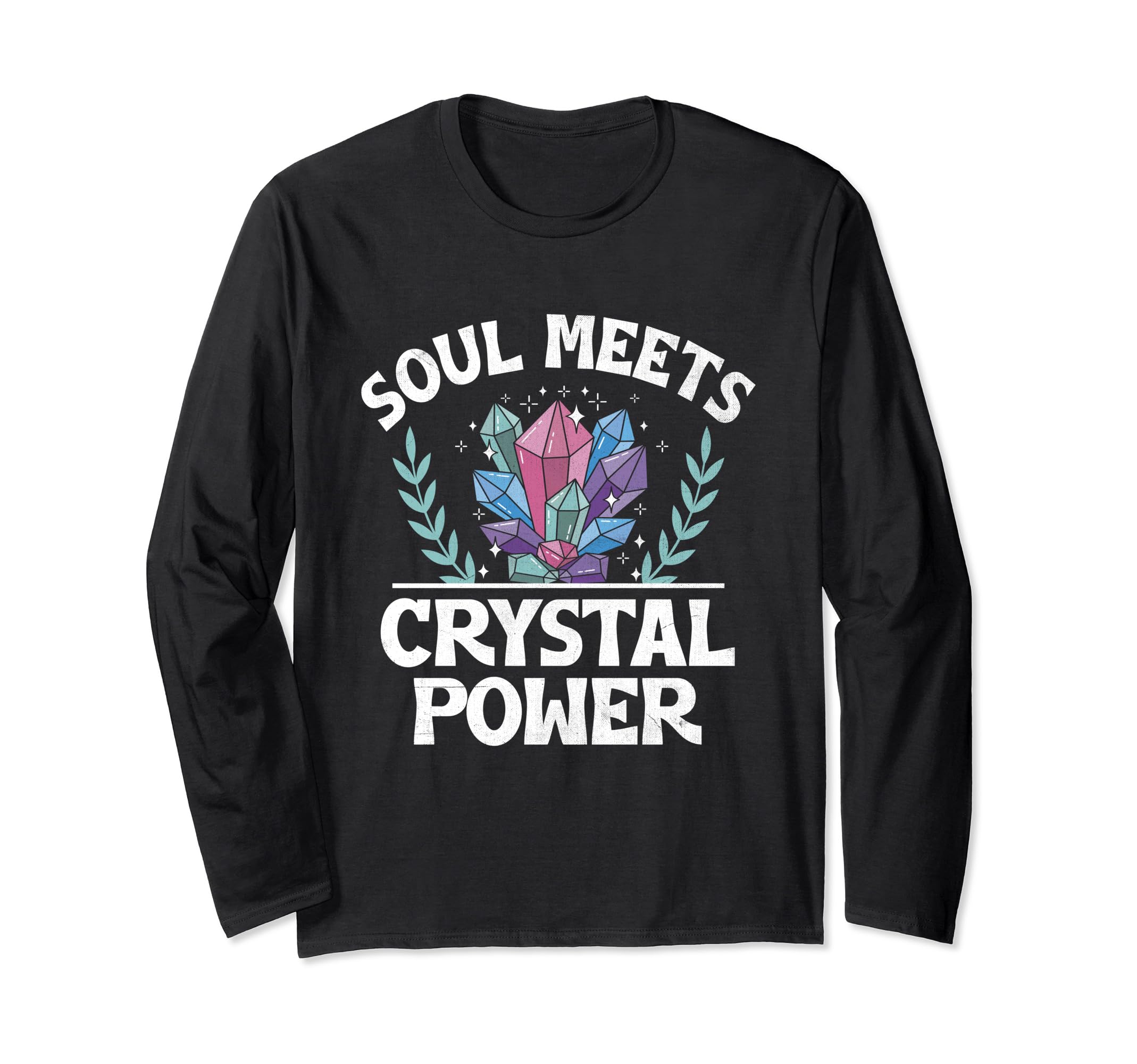 Spiritual Crystal Stones Healing T-Shirt - Aesthetic Graphic Unisex - T-Shirt, Sweatshirt, Hoodie