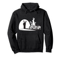Hi Biker Shadow Chinese Rabbit Hand Hoodie - Aesthetic Graphic for Adults - T-Shirt, Sweatshirt, Hoodie