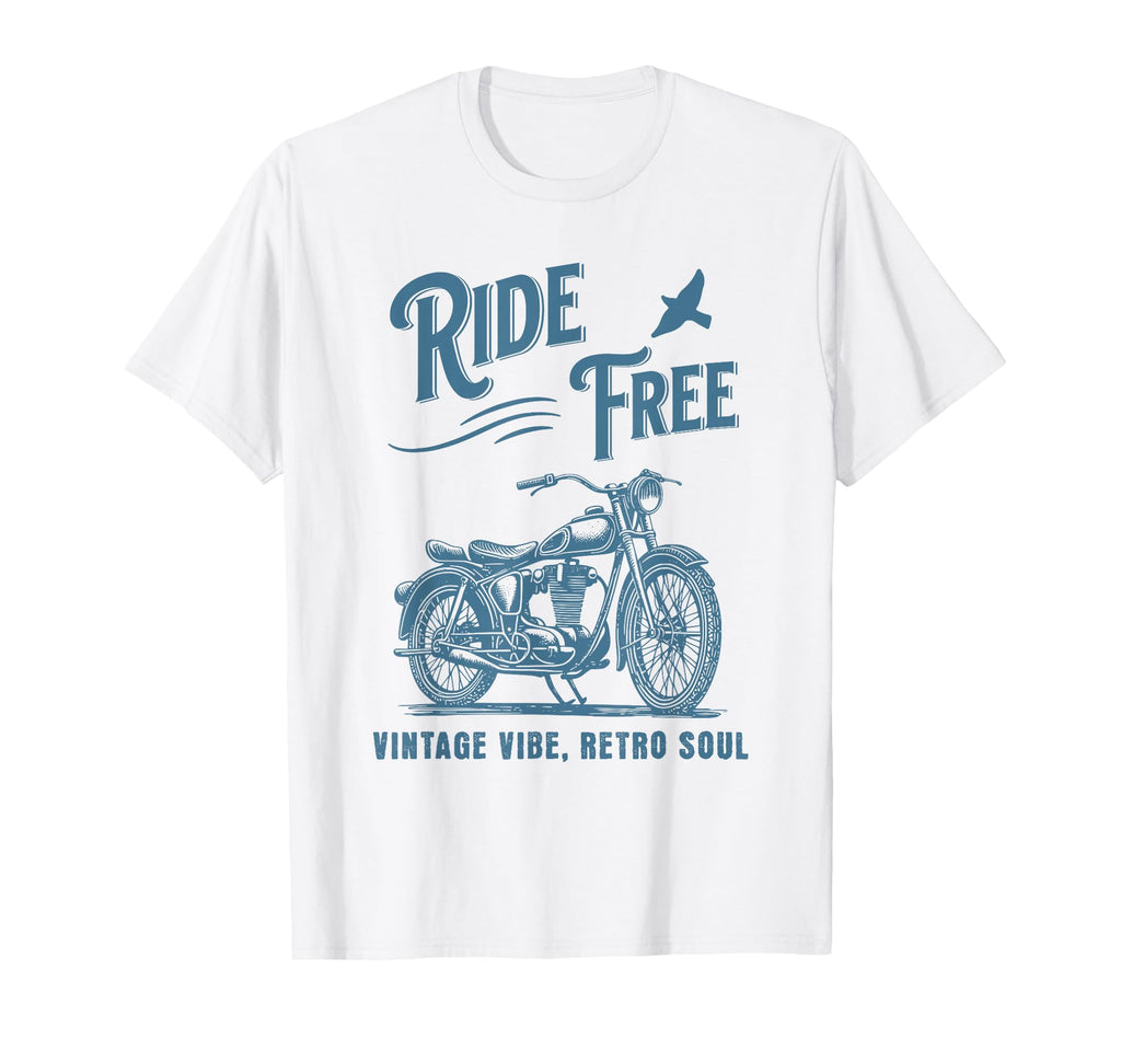 Motorbike Motorcycle Biker Bike T-Shirt - Minimalist Print for Adults - T-Shirt, Sweatshirt, Hoodie