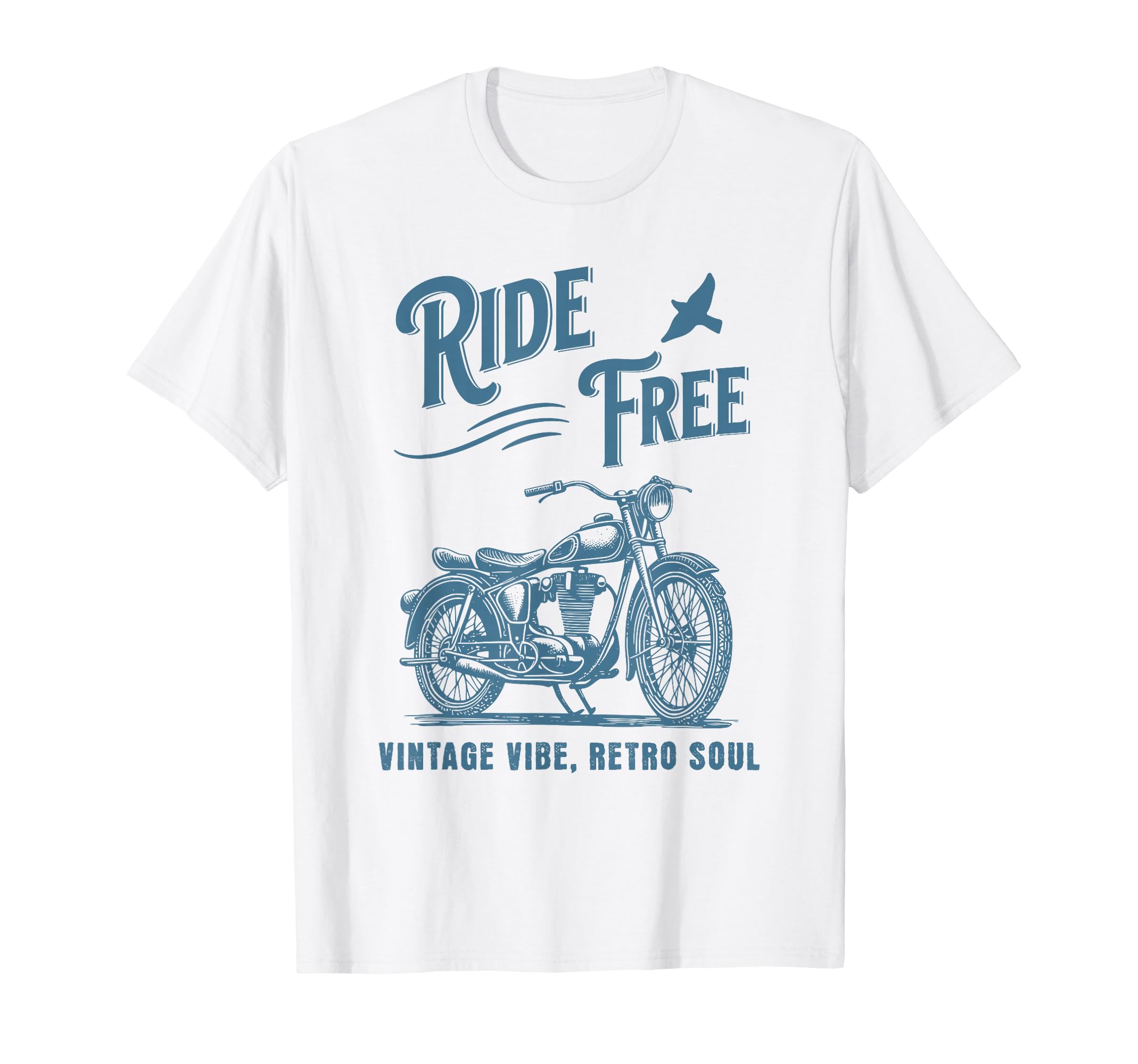 Motorbike Motorcycle Biker Bike T-Shirt - Minimalist Print for Adults - T-Shirt, Sweatshirt, Hoodie
