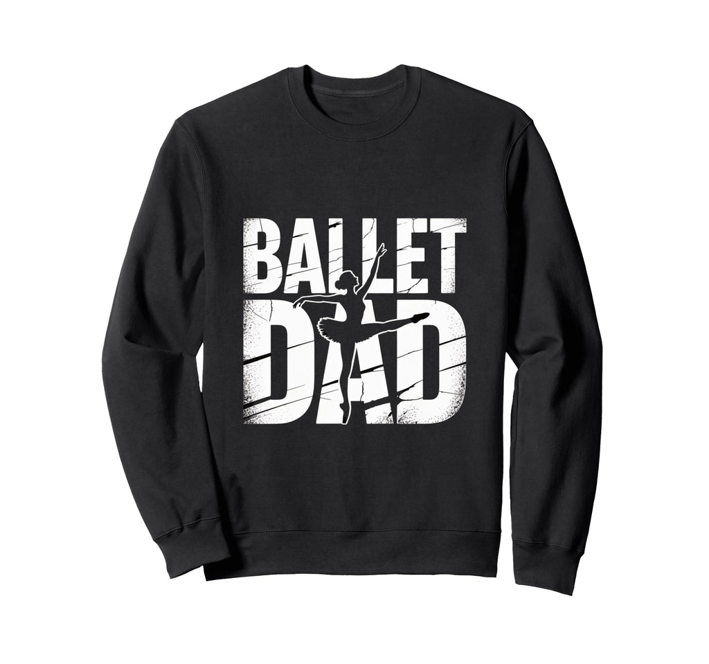 Ballet Dad Silhouette Dance Sweatshirt - Custom Art Print for Adults - T-Shirt, Sweatshirt, Hoodie