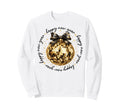 Nye Disco Ball Luxury Golden Happy Sweatshirt - Trendy Graphic for Adults - T-Shirt, Sweatshirt, Hoodie