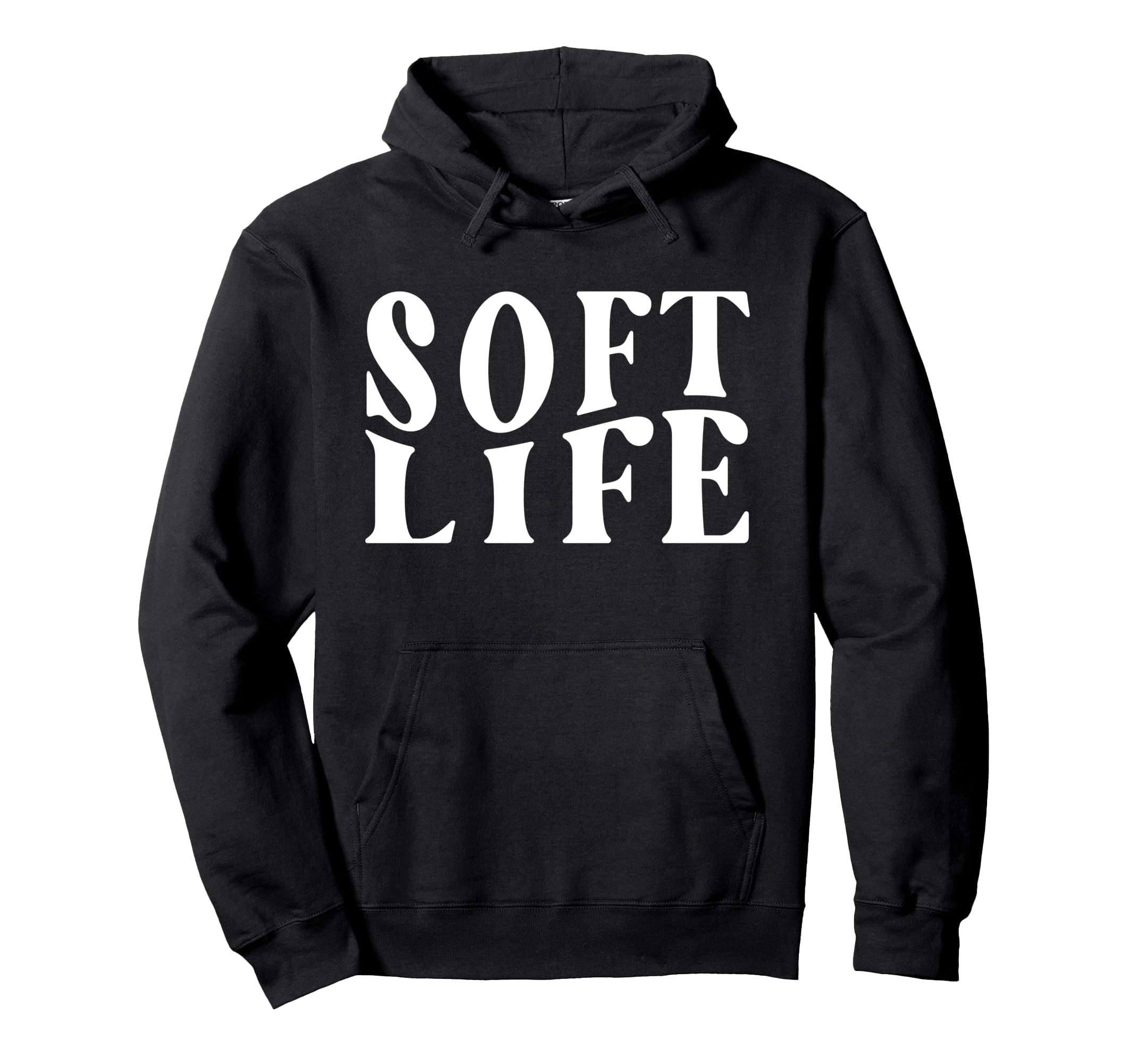 Soft Life Dont Stress Free Hoodie - Casual Everyday Wear for Adults - T-Shirt, Sweatshirt, Hoodie