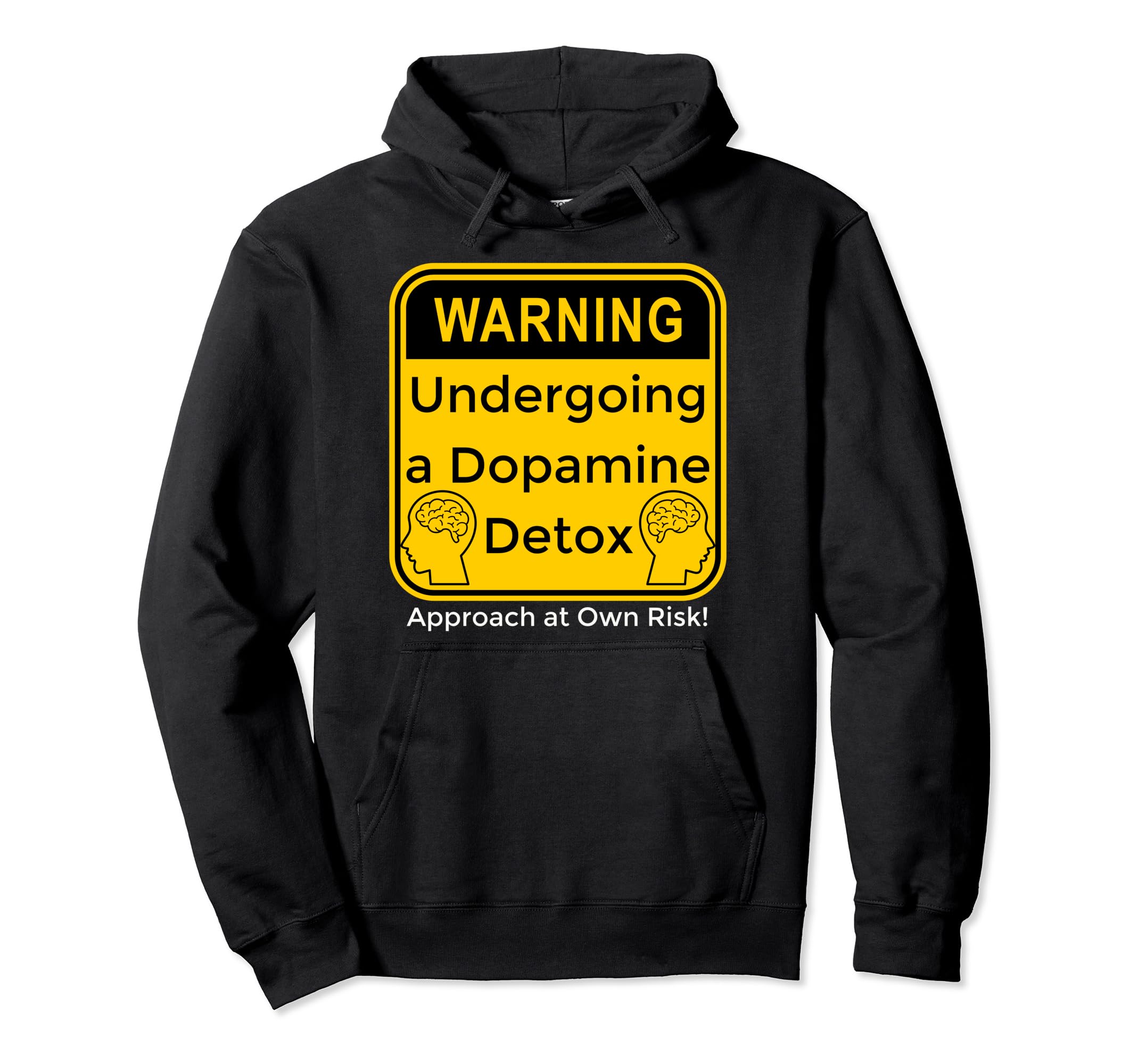 Funny Dopamine Detox Reset Mental Hoodie - Fun Novelty Design Men Women - T-Shirt, Sweatshirt, Hoodie