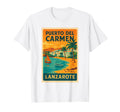 Puerto Del Carmen Lanzarote Postcard T-Shirt - Novelty Apparel Unisex - T-Shirt, Sweatshirt, Hoodie