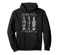Spark Plug Car Motorcycle Engine Hoodie - Trendy Graphic for Adults - T-Shirt, Sweatshirt, Hoodie