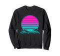 Sunset Iguana Sweatshirt - Fun Novelty Design Unisex - T-Shirt, Sweatshirt, Hoodie