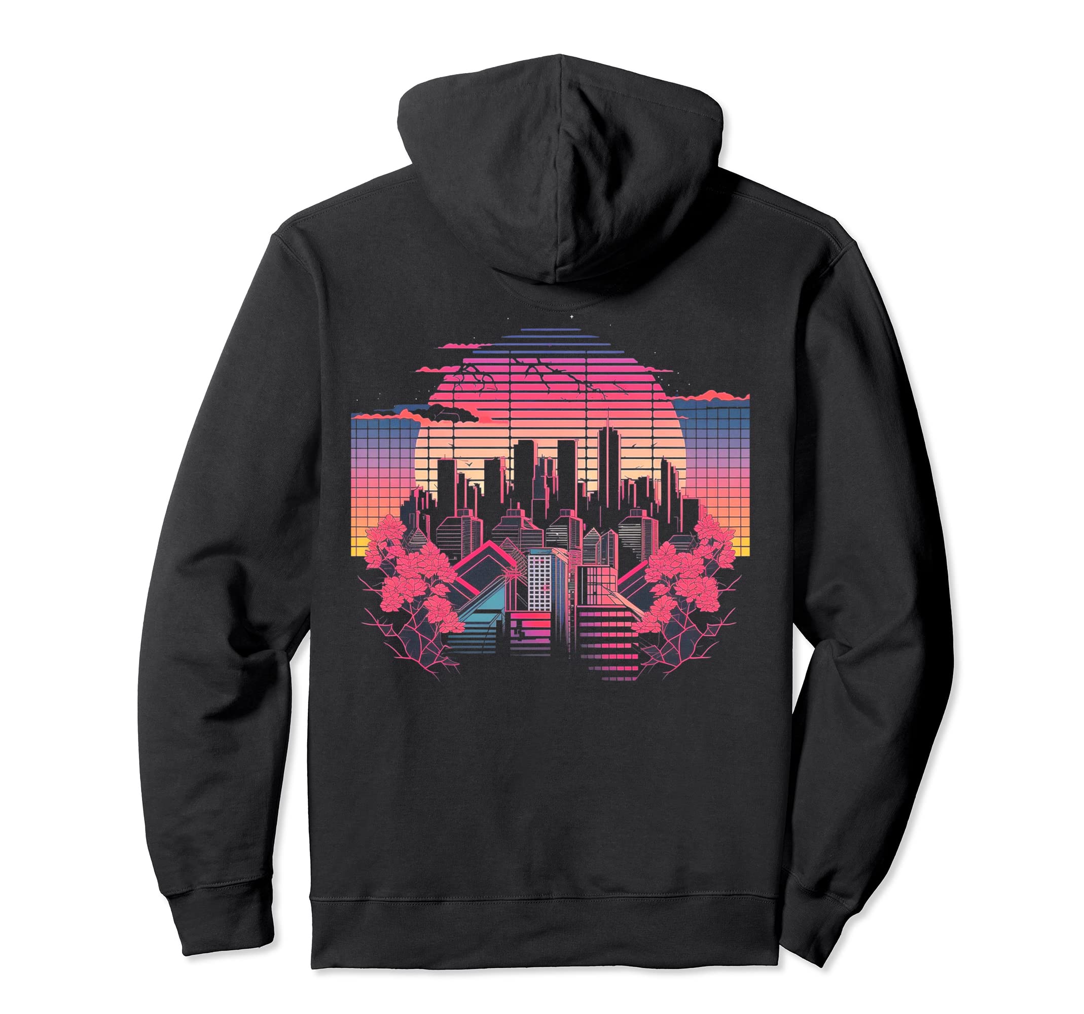 Cherry Blossom Japanese Japan Hoodie - Casual Everyday Wear Men Women - T-Shirt, Sweatshirt, Hoodie