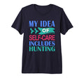 Mens Deer Elk Duck Hunter My Self Care T-Shirt - Trendy Graphic Men Women - T-Shirt, Sweatshirt, Hoodie