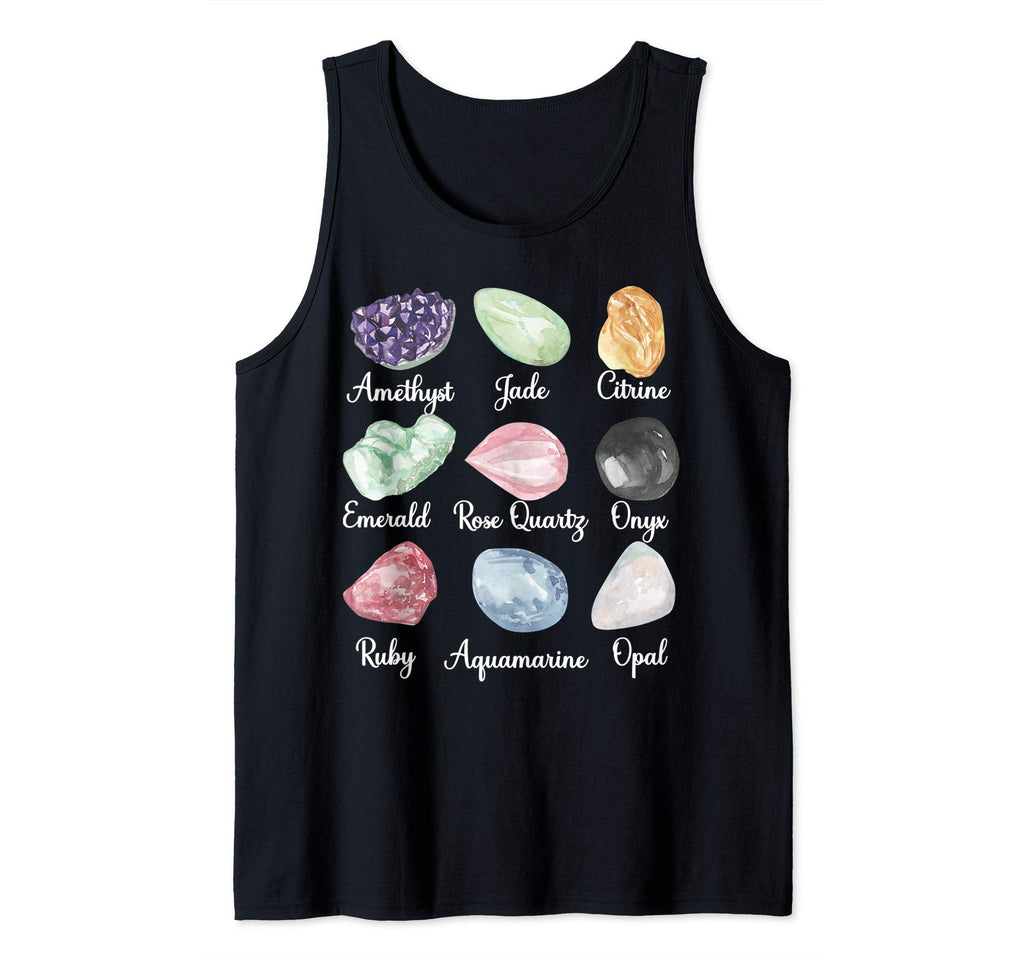 Crystal Lover Mineral Gemstone Hippie Sweatshirt - Graphic Print Men Women - T-Shirt, Sweatshirt, Hoodie