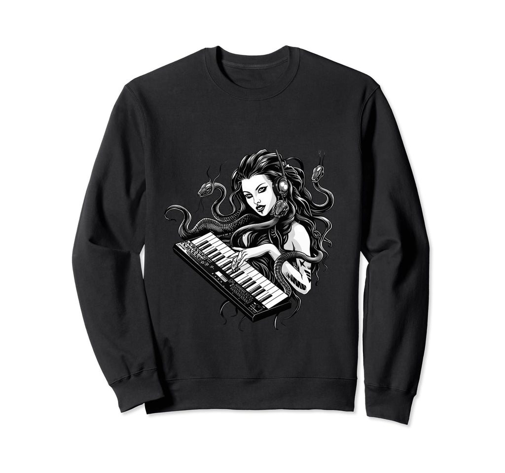 80S 90S Streetwear Rocker Medusa Sweatshirt - Novelty Apparel Men Women - T-Shirt, Sweatshirt, Hoodie