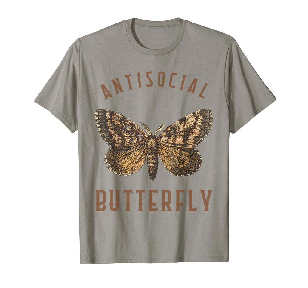 Funny Introvert Antisocial Butterfly T-Shirt - Graphic Print for Adults - T-Shirt, Sweatshirt, Hoodie