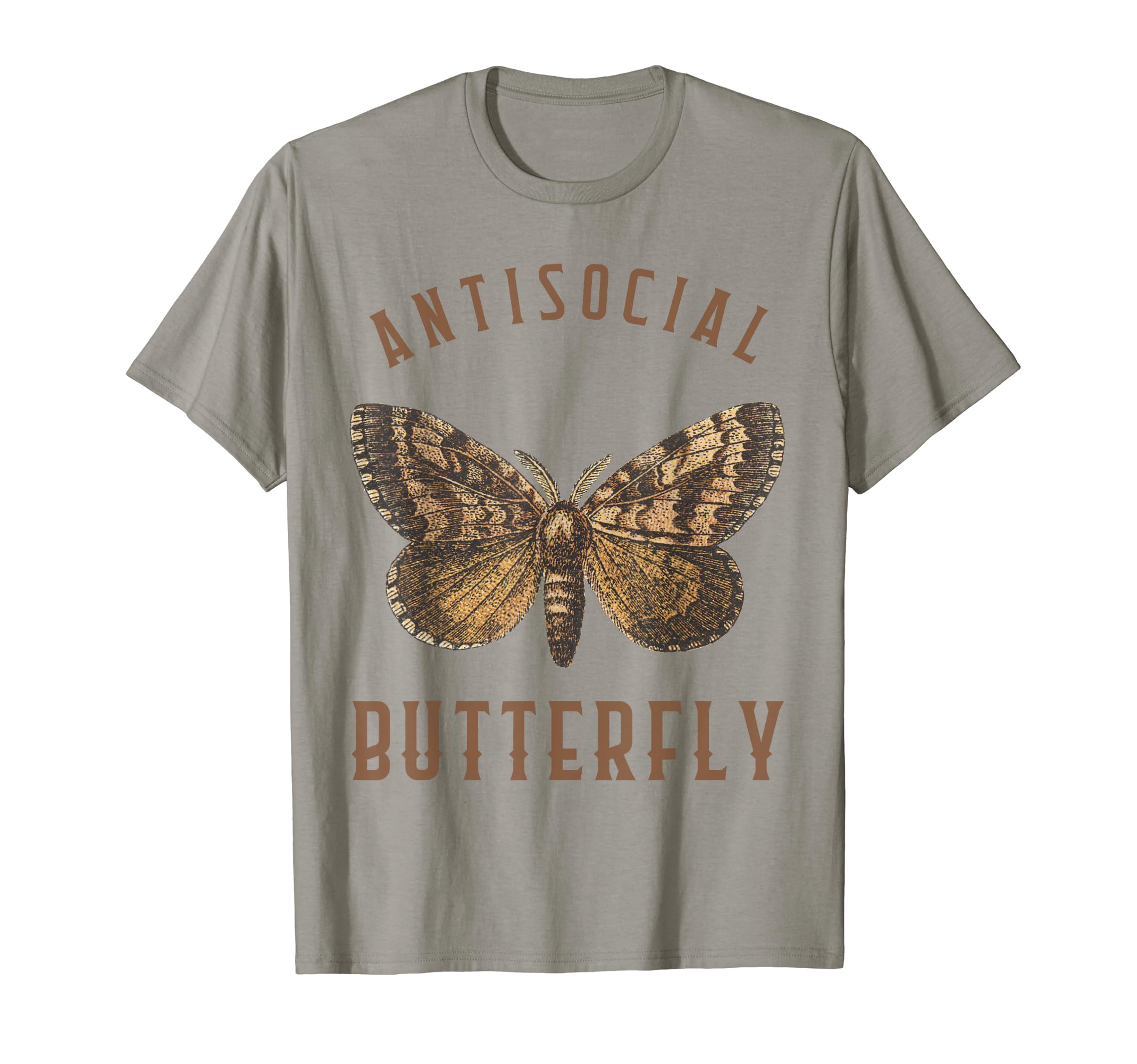 Funny Introvert Antisocial Butterfly T-Shirt - Graphic Print for Adults - T-Shirt, Sweatshirt, Hoodie