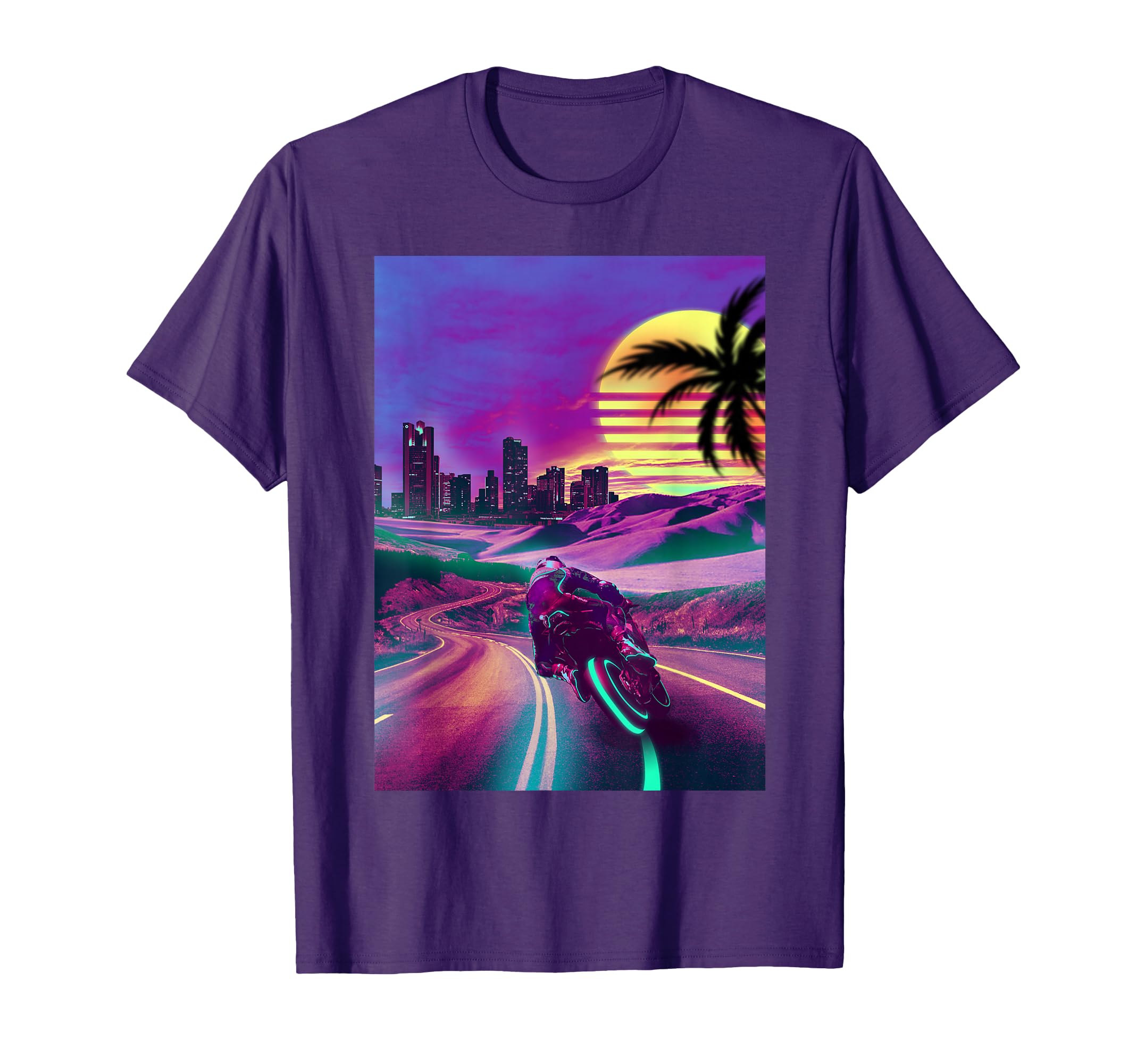 Outrun Vaporwave 80S Synthwave T-Shirt - Streetwear Style Unisex - T-Shirt, Sweatshirt, Hoodie