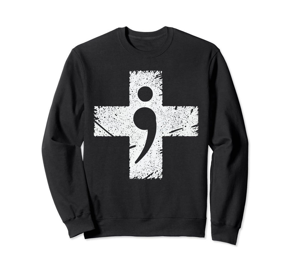 Suicide Awareness Depression Anxiety Sweatshirt - Custom Art Print Unisex - T-Shirt, Sweatshirt, Hoodie