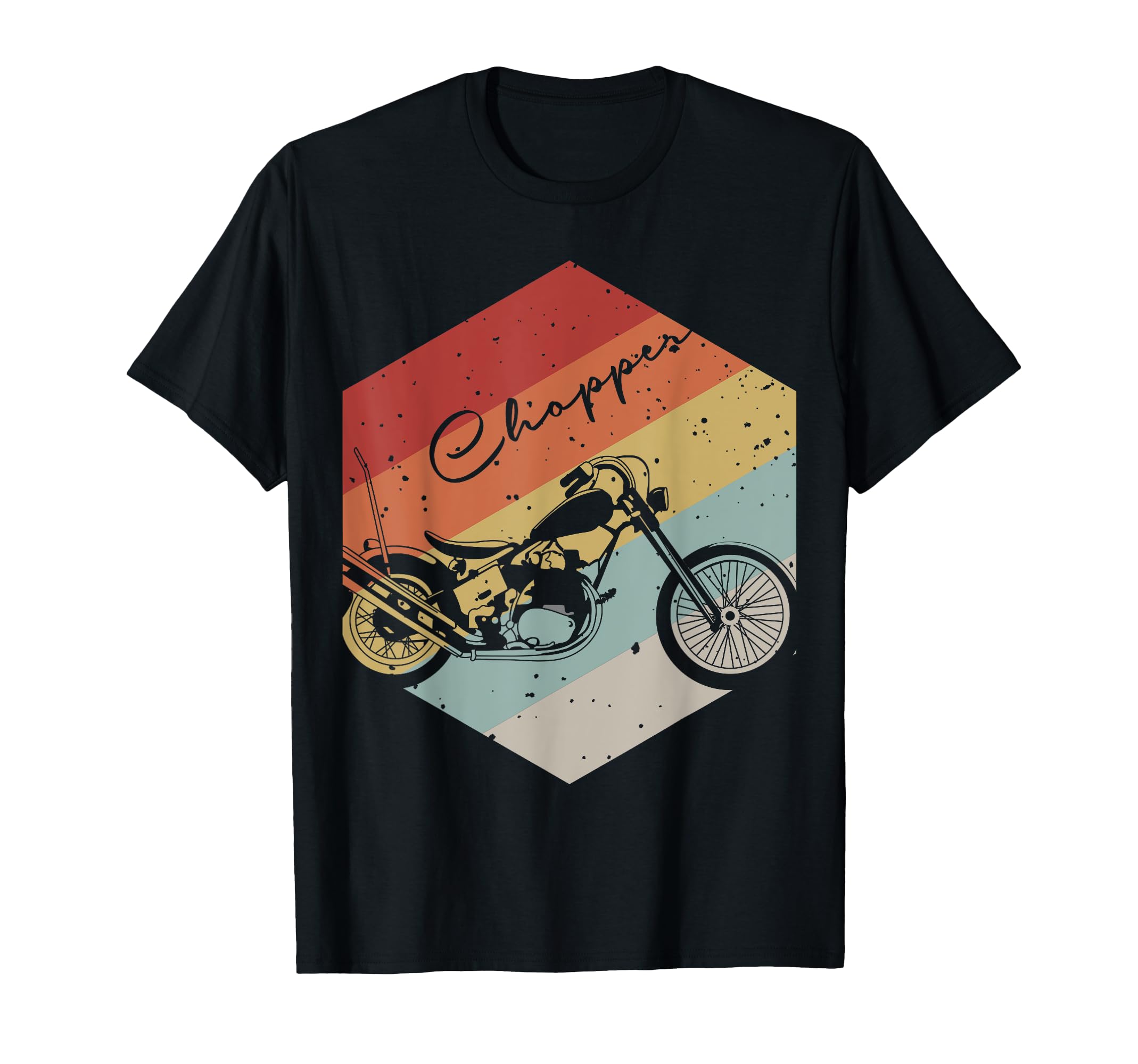 Motorcycle Chopper Enthusiast T-Shirt - Unique Graphic Unisex - T-Shirt, Sweatshirt, Hoodie