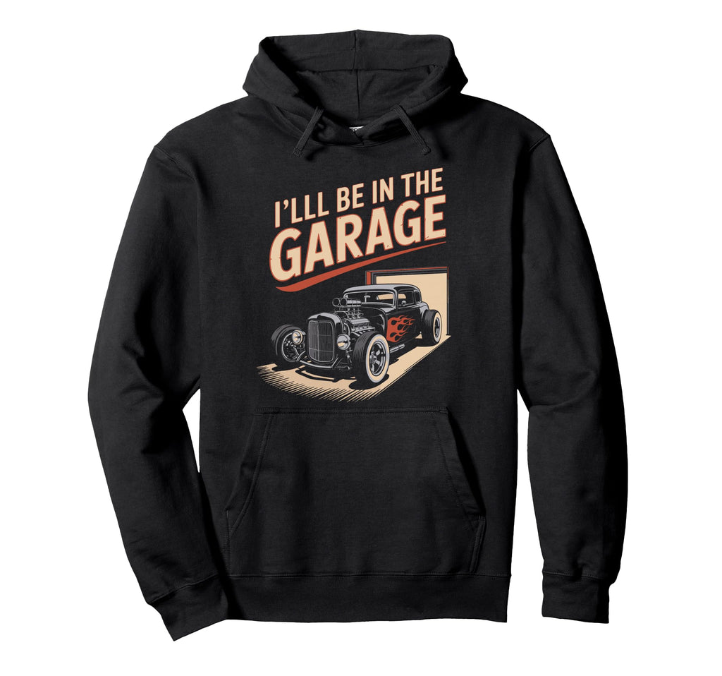 Cars Automobile Car Show Mechanics Hoodie - Minimalist Print Men Women - T-Shirt, Sweatshirt, Hoodie