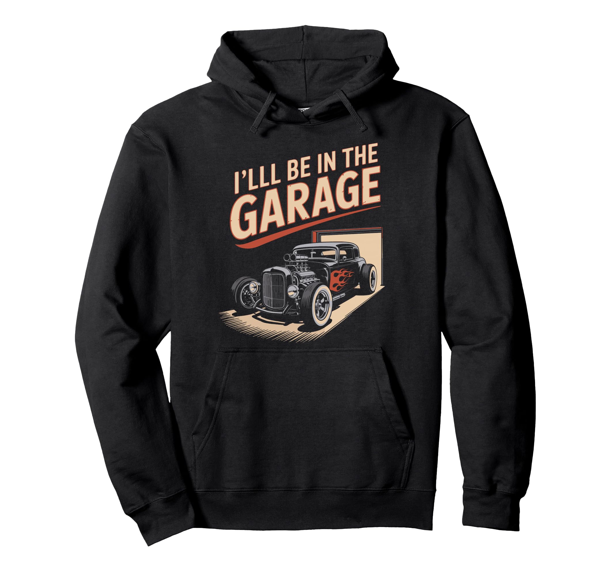 Cars Automobile Car Show Mechanics Hoodie - Minimalist Print Men Women - T-Shirt, Sweatshirt, Hoodie