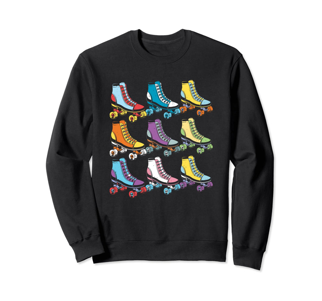 Roller Skates Shoes Roller Skating Sweatshirt - Graphic Print Unisex - T-Shirt, Sweatshirt, Hoodie